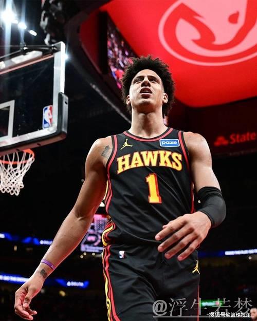 杰伦-约翰逊刷新队史纪录，单赛季5次三双成历史之最，生涯三双数位列队史第一